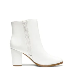 Pointed Toe Chunky Heel Ankle Boots
