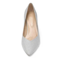 Pointed Toe Chunky High Heel Pumps