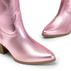 Pointed-Toe Cowgirl Knee-high Boots