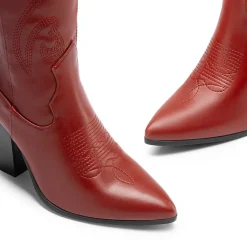 Pointed Toe Embroidered Cowboy Boots
