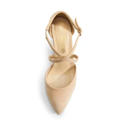 Pointed Toe Kitten Heel Dress Pumps
