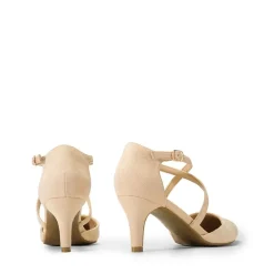 Pointed Toe Kitten Heel Dress Pumps