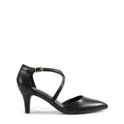 Pointed Toe Kitten Heel Dress Pumps