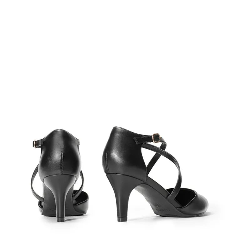 Pointed Toe Kitten Heel Dress Pumps