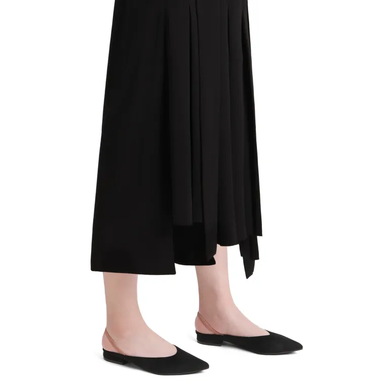 Pointed Toe Slingback Flats