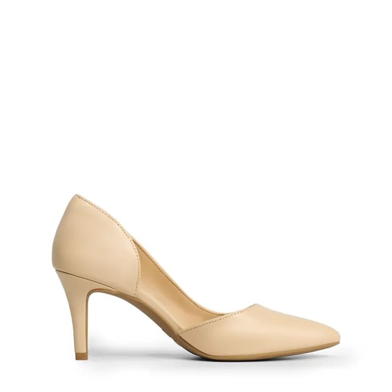 Pointed Toe Stiletto D'Orsay Pumps