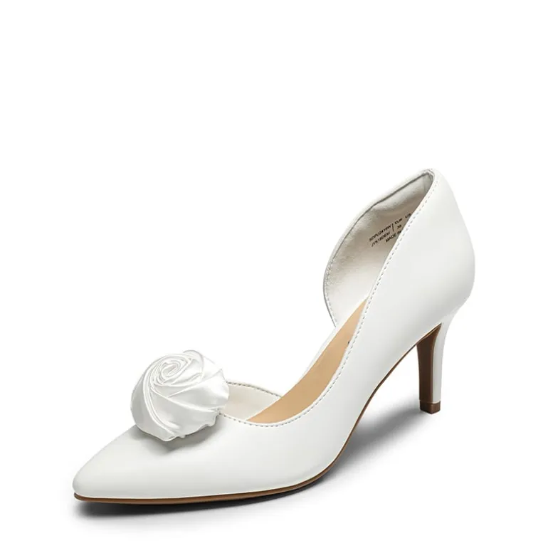 Pointed Toe Stiletto D'Orsay Pumps
