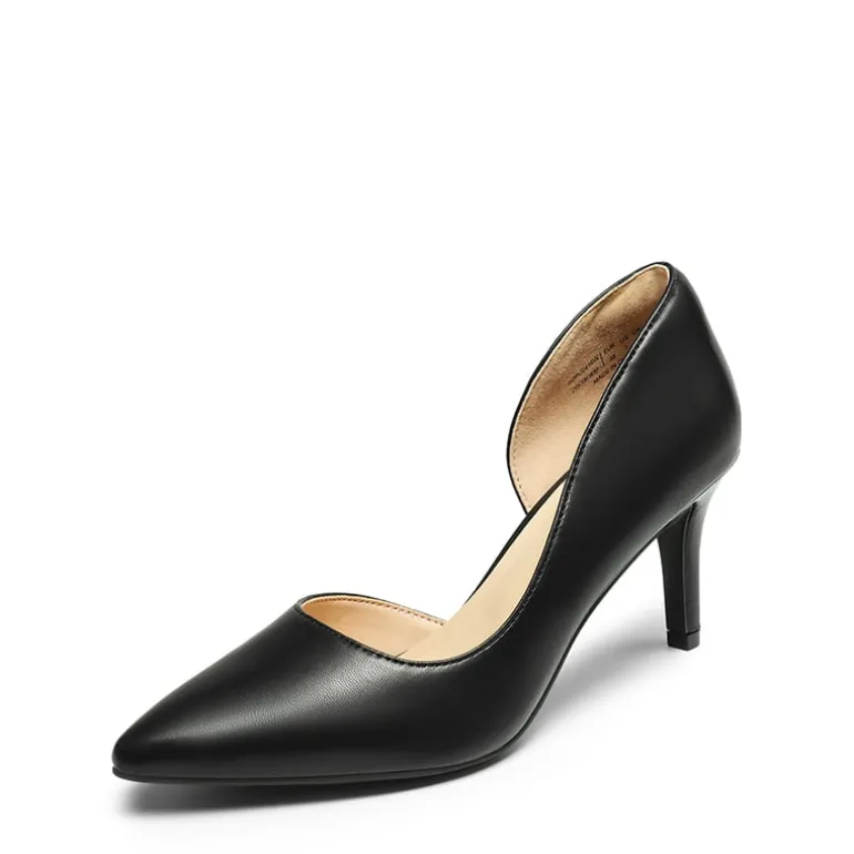 Pointed Toe Stiletto D'Orsay Pumps