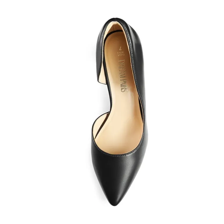 Pointed Toe Stiletto D'Orsay Pumps