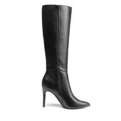Pointed Toe Stiletto High Heel Knee High Boots