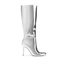 Pointed Toe Stiletto High Heel Knee High Boots