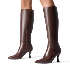 Pointed Toe Stiletto Knee-high Boots