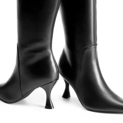 Pointed Toe Stiletto Knee-high Boots