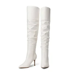 Pointed Toe Stiletto Over-The-Knee Boots