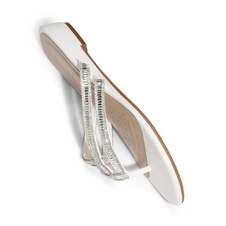 Rhinestone Cute Flip-Flop Sandals
