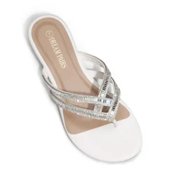Rhinestone Cute Flip-Flop Sandals