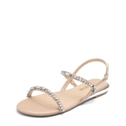Rhinestone Flat Sandals