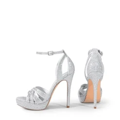 Rhinestone Platform Stiletto Sandals