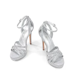 Rhinestone Platform Stiletto Sandals