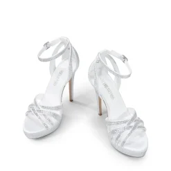 Rhinestone Platform Stiletto Sandals