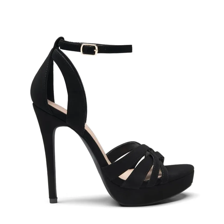 Rhinestone Platform Stiletto Sandals