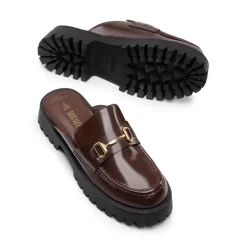 Round Toe Slip-on Mules