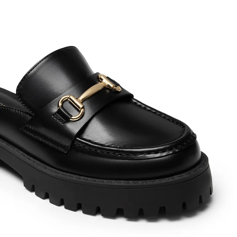 Round Toe Slip-on Mules