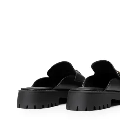 Round Toe Slip-on Mules