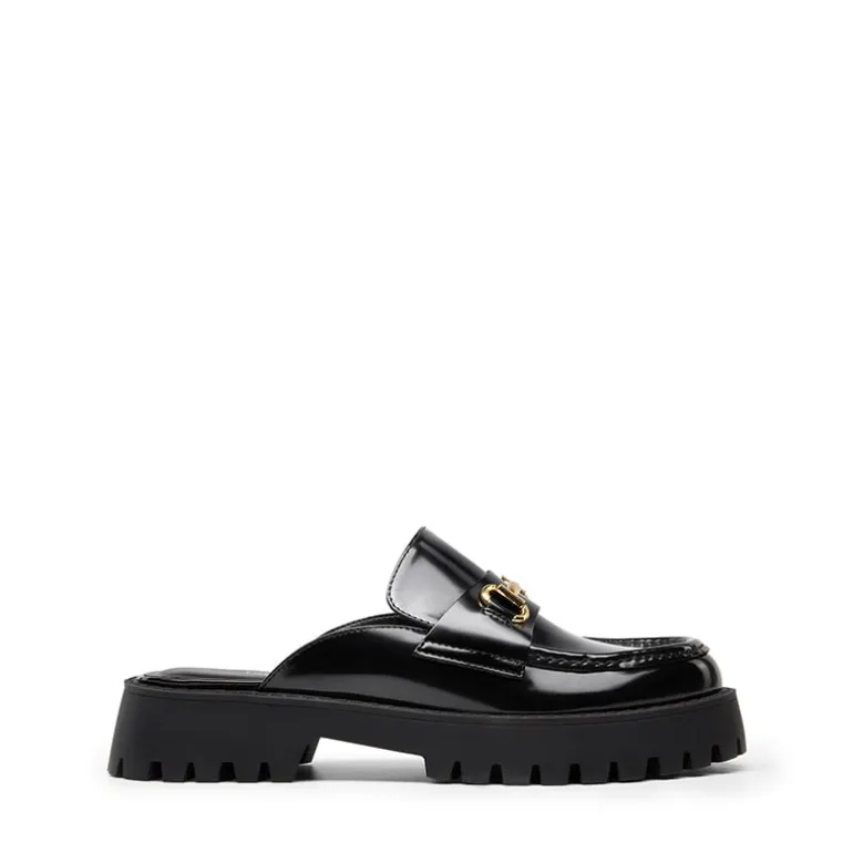 Round Toe Slip-on Mules