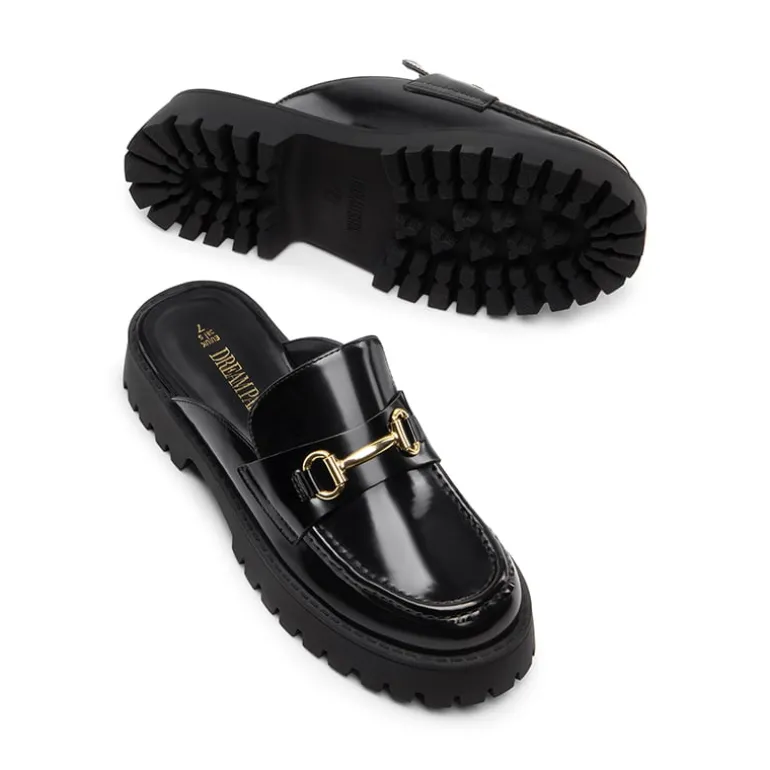 Round Toe Slip-on Mules