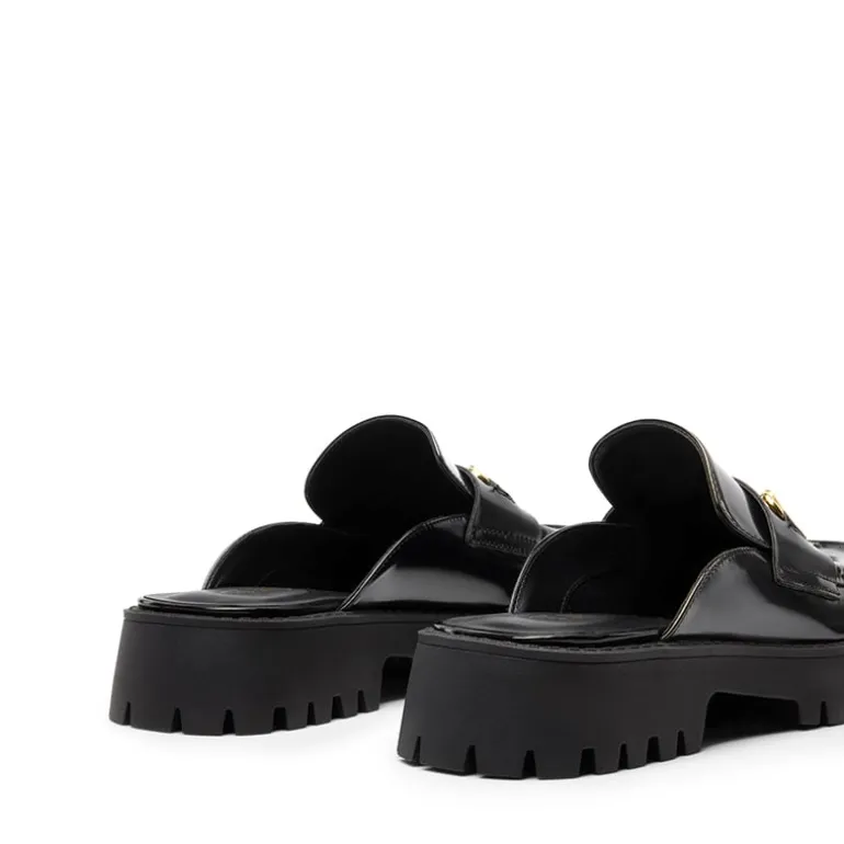 Round Toe Slip-on Mules