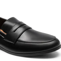Round Toe Slip-on Penny Loafers