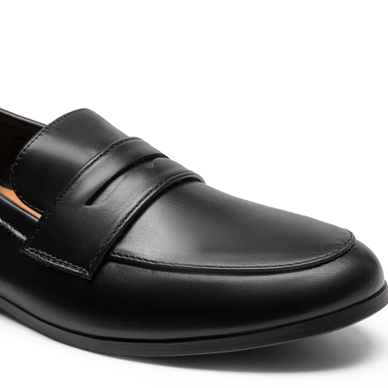 Round Toe Slip-on Penny Loafers
