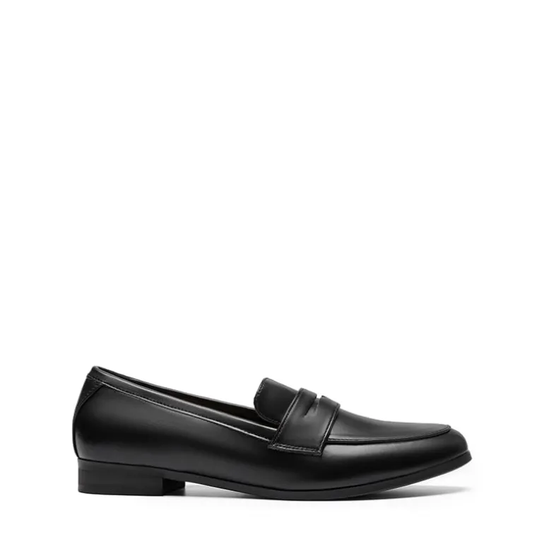 Round Toe Slip-on Penny Loafers
