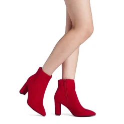 Sianna Chunky High Heel Ankle Booties