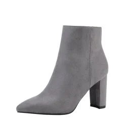 Sianna Chunky High Heel Ankle Booties