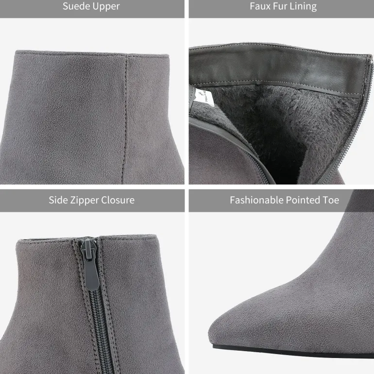 Sianna Chunky High Heel Ankle Booties