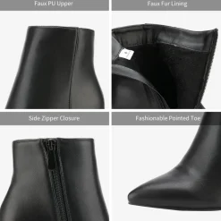 Sianna Chunky High Heel Ankle Booties