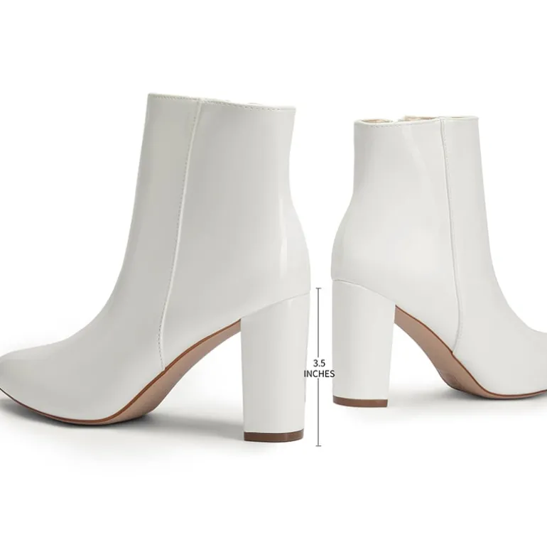 Sianna Chunky High Heel Ankle Booties