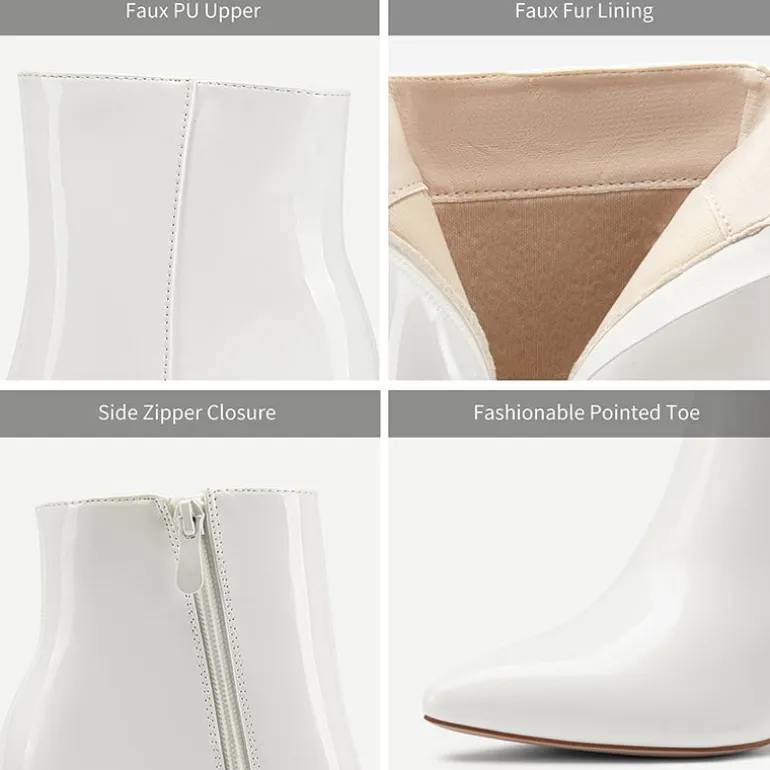 Sianna Chunky High Heel Ankle Booties