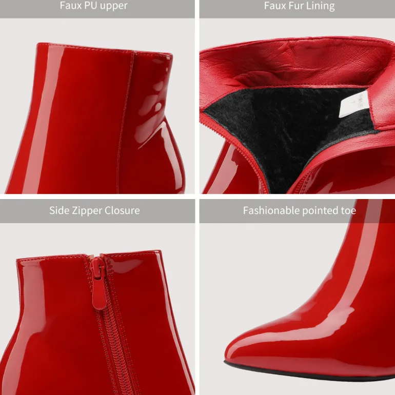Sianna Chunky High Heel Ankle Booties