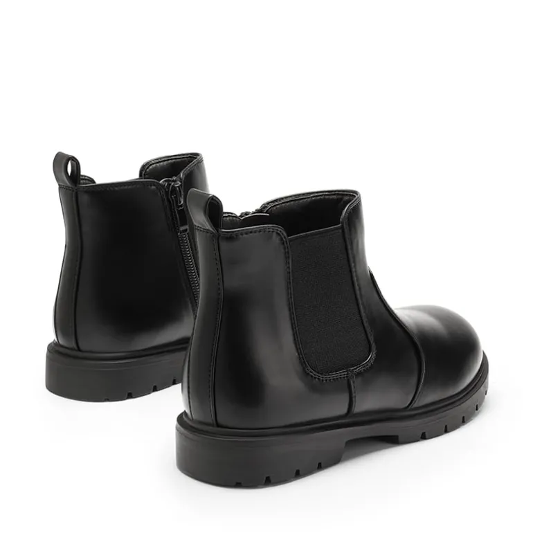 Side Zipper Kids Chelsea Boots