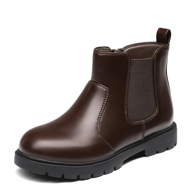 Side Zipper Kids Chelsea Boots