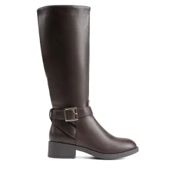 Side Zipper Knee High Riding Boots