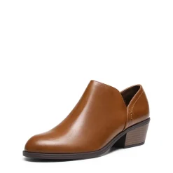 Side Zip Slip On Booties
