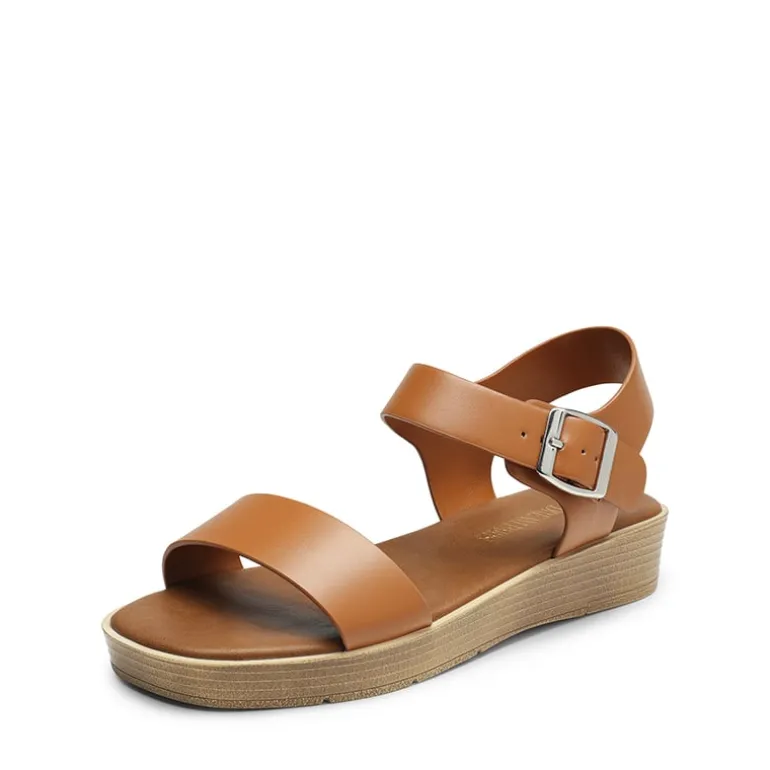 Single Strap Flatform Sandals