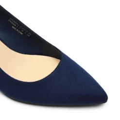 Slingback Pointed Toe Kitten Heel Pumps