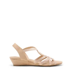 Slip-On Chic Strappy Wedge Sandals