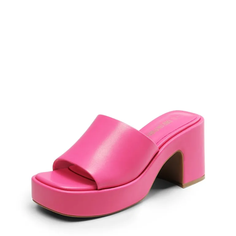 Slip On Chunky Platform Slide Sandals