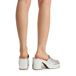 Slip On Chunky Platform Slide Sandals